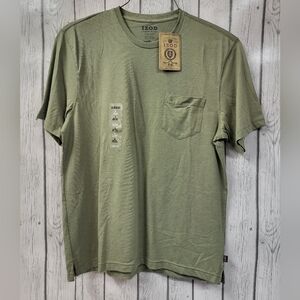 Izod olive green mens t-shirt NWT